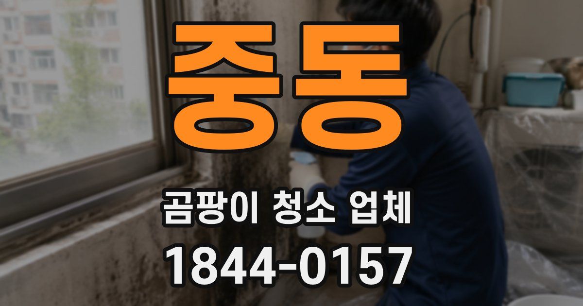 중동 곰팡이 청소 업체