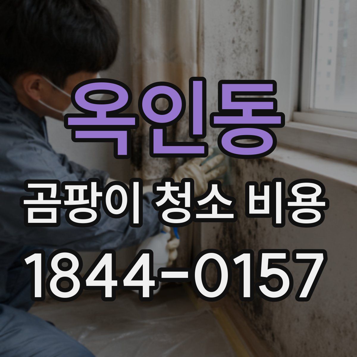 옥인동 곰팡이 청소 비용