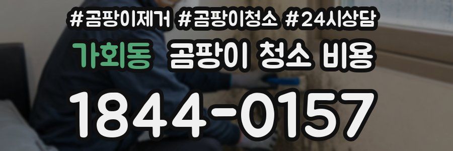 가회동 곰팡이 청소 비용