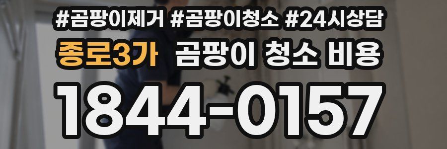 종로3가 곰팡이 청소 비용