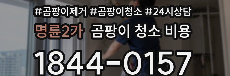 명륜2가 곰팡이 청소 비용