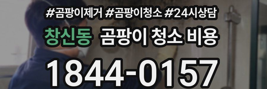 창신동 곰팡이 청소 비용
