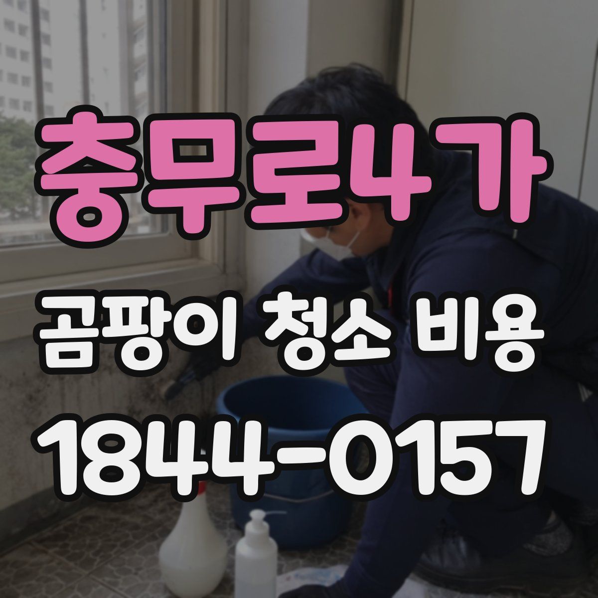 충무로4가 곰팡이 청소 비용