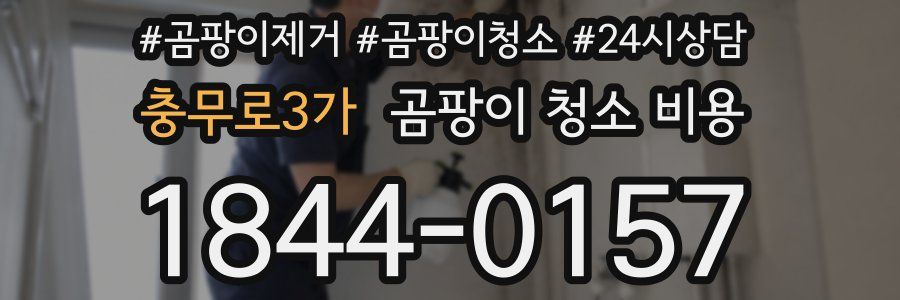 충무로3가 곰팡이 청소 비용