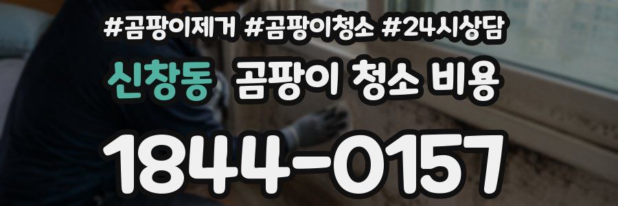 신창동 곰팡이 청소 비용