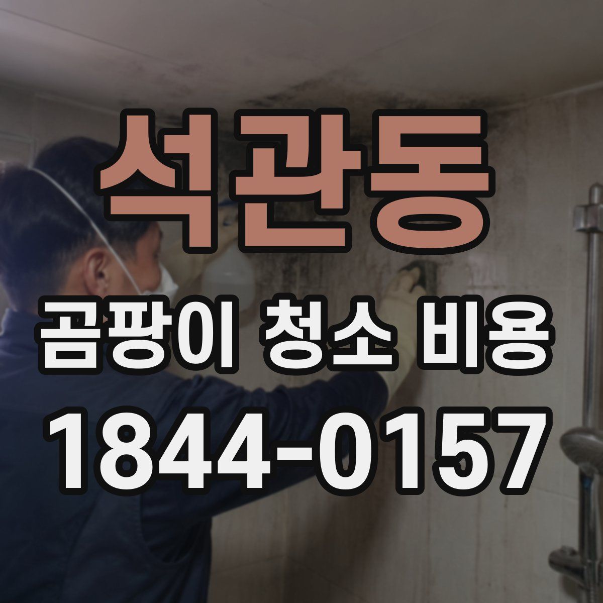 석관동 곰팡이 청소 비용