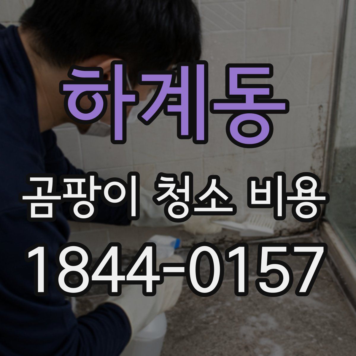 하계동 곰팡이 청소 비용