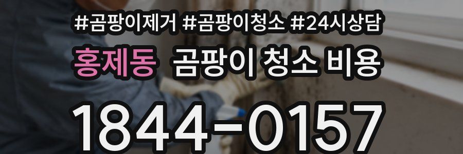 홍제동 곰팡이 청소 비용