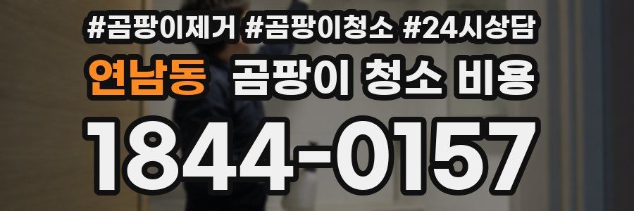 연남동 곰팡이 청소 비용