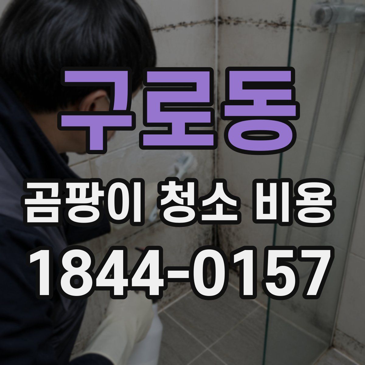 구로동 곰팡이 청소 비용