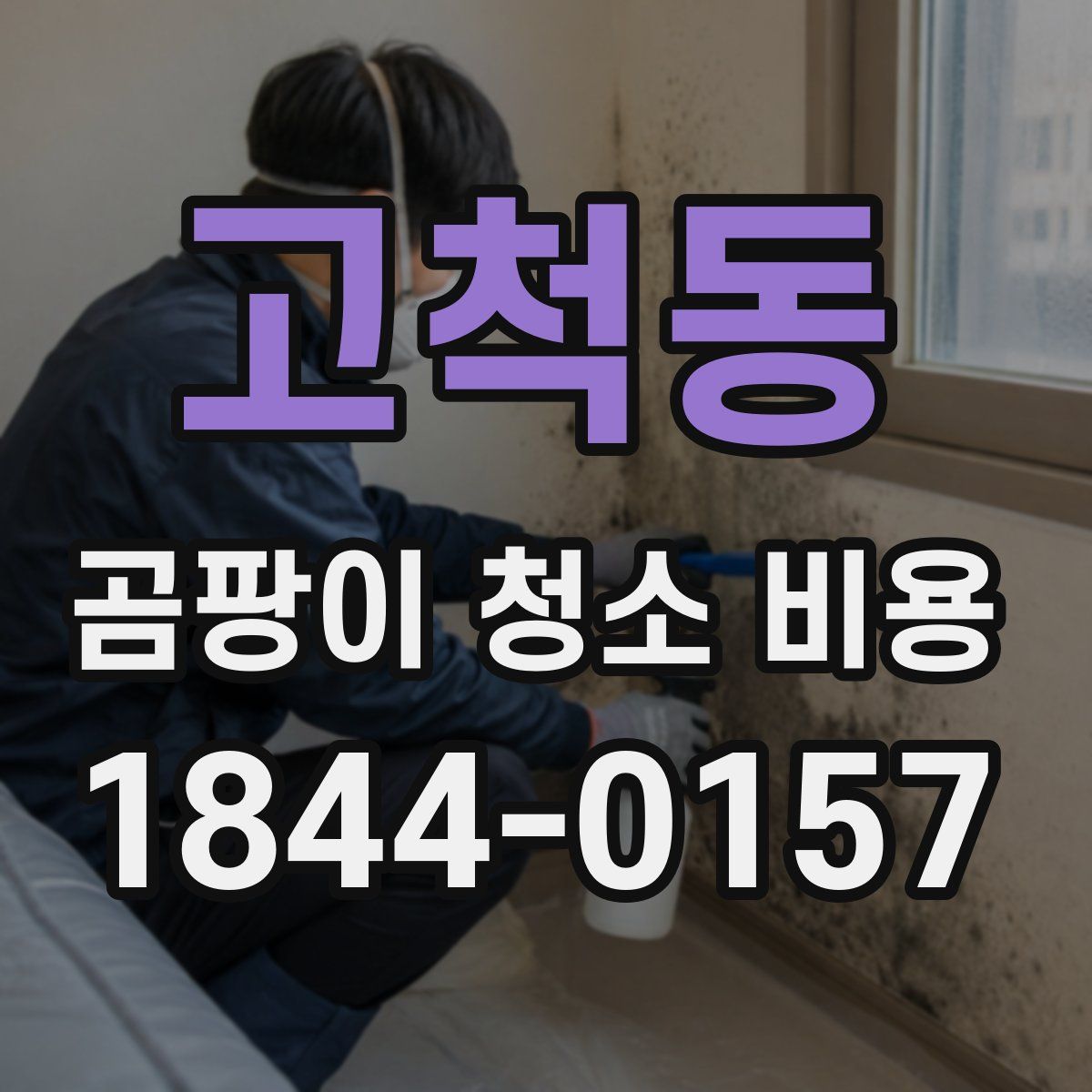 고척동 곰팡이 청소 비용