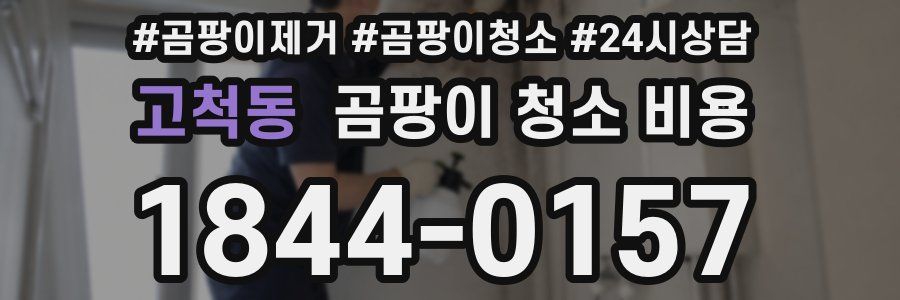 고척동 곰팡이 청소 비용