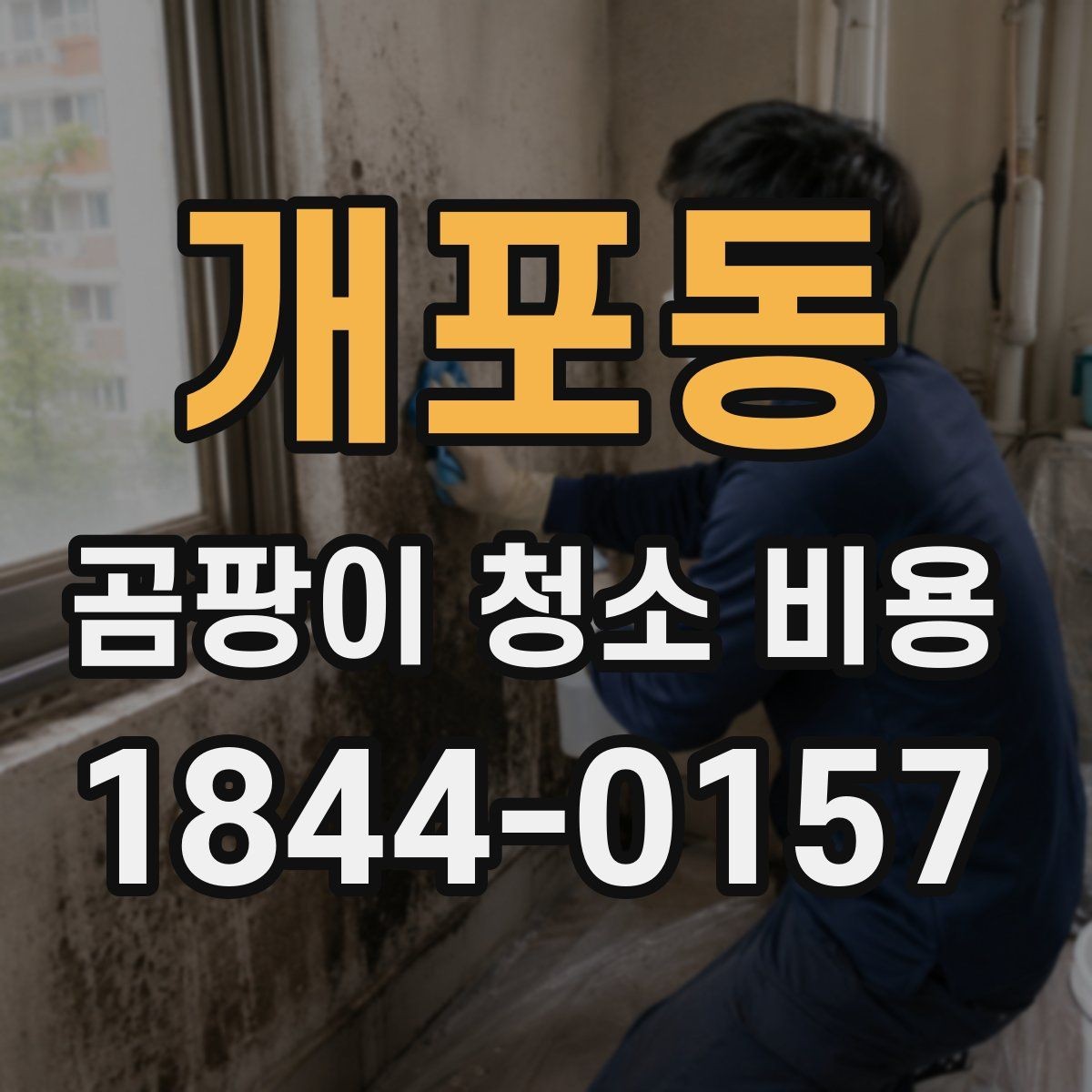 개포동 곰팡이 청소 비용 화장실 실리콘 부위 제거 후 재발 줄이는 방법