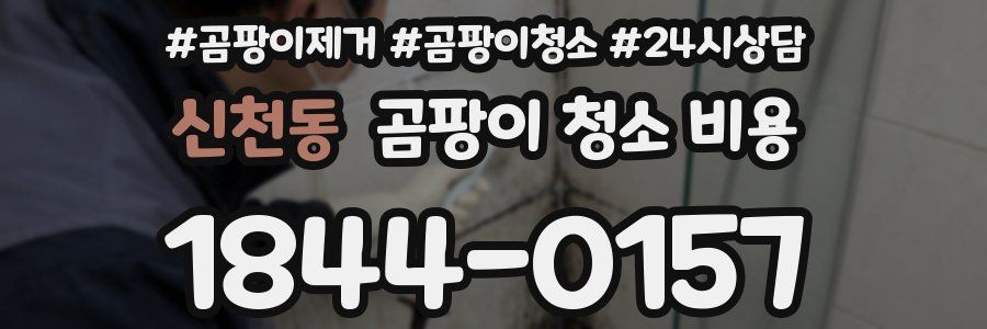 신천동 곰팡이 청소 비용