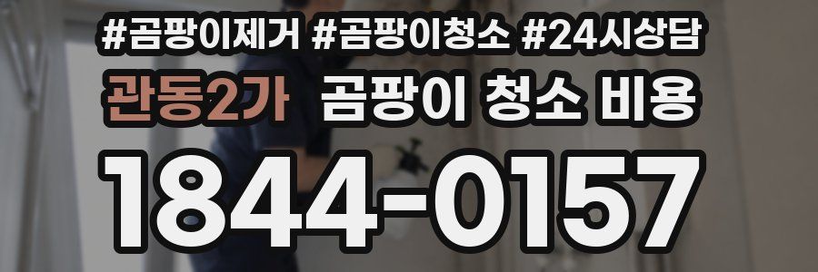 관동2가 곰팡이 청소 비용