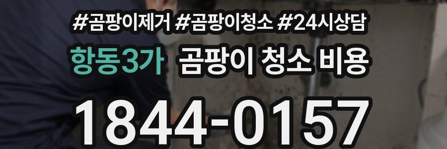 항동3가 곰팡이 청소 비용