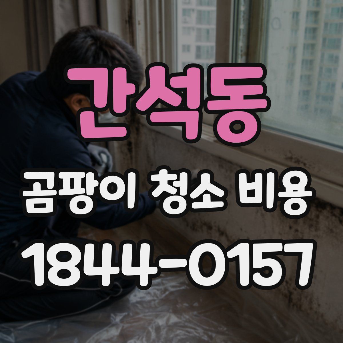 간석동 곰팡이 청소 비용