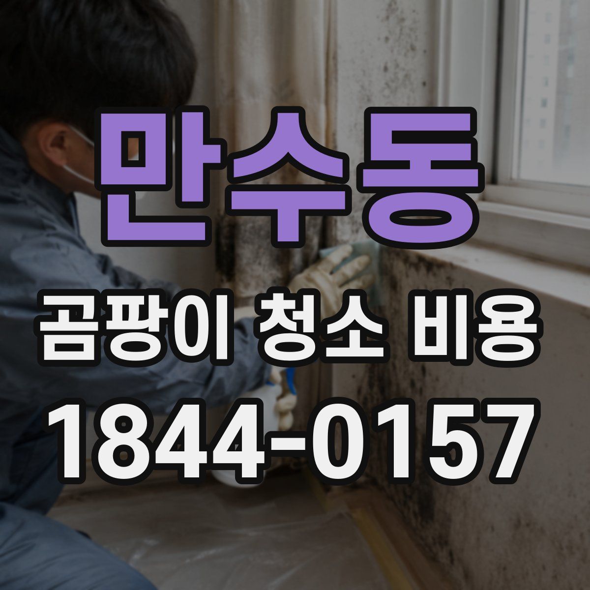 만수동 곰팡이 청소 비용