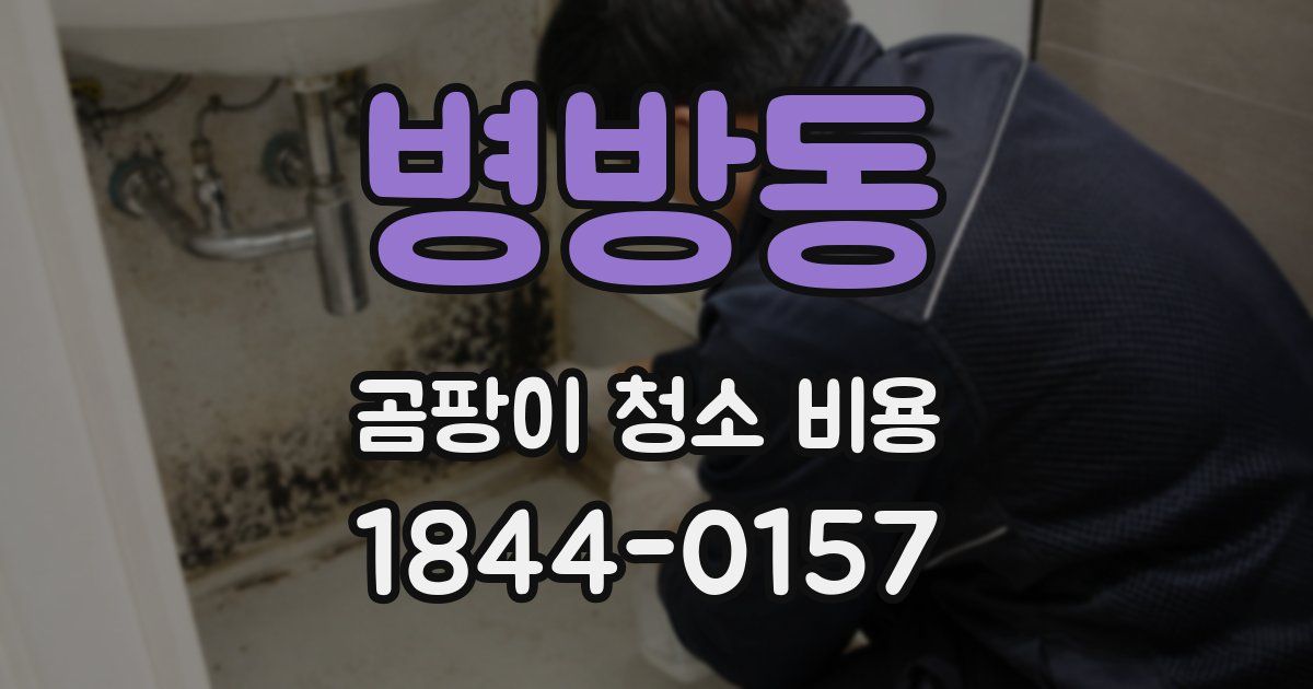 병방동 곰팡이 청소 비용