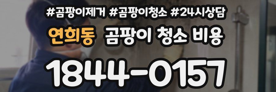 연희동 곰팡이 청소 비용