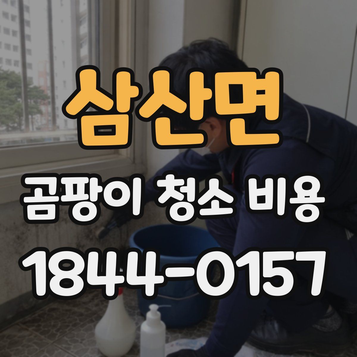 삼산면 곰팡이 청소 비용