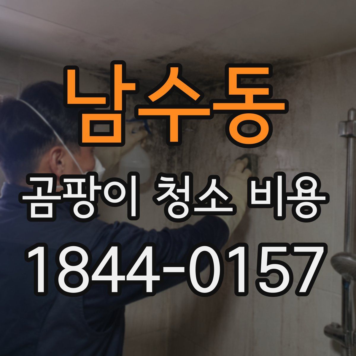 남수동 곰팡이 청소 비용