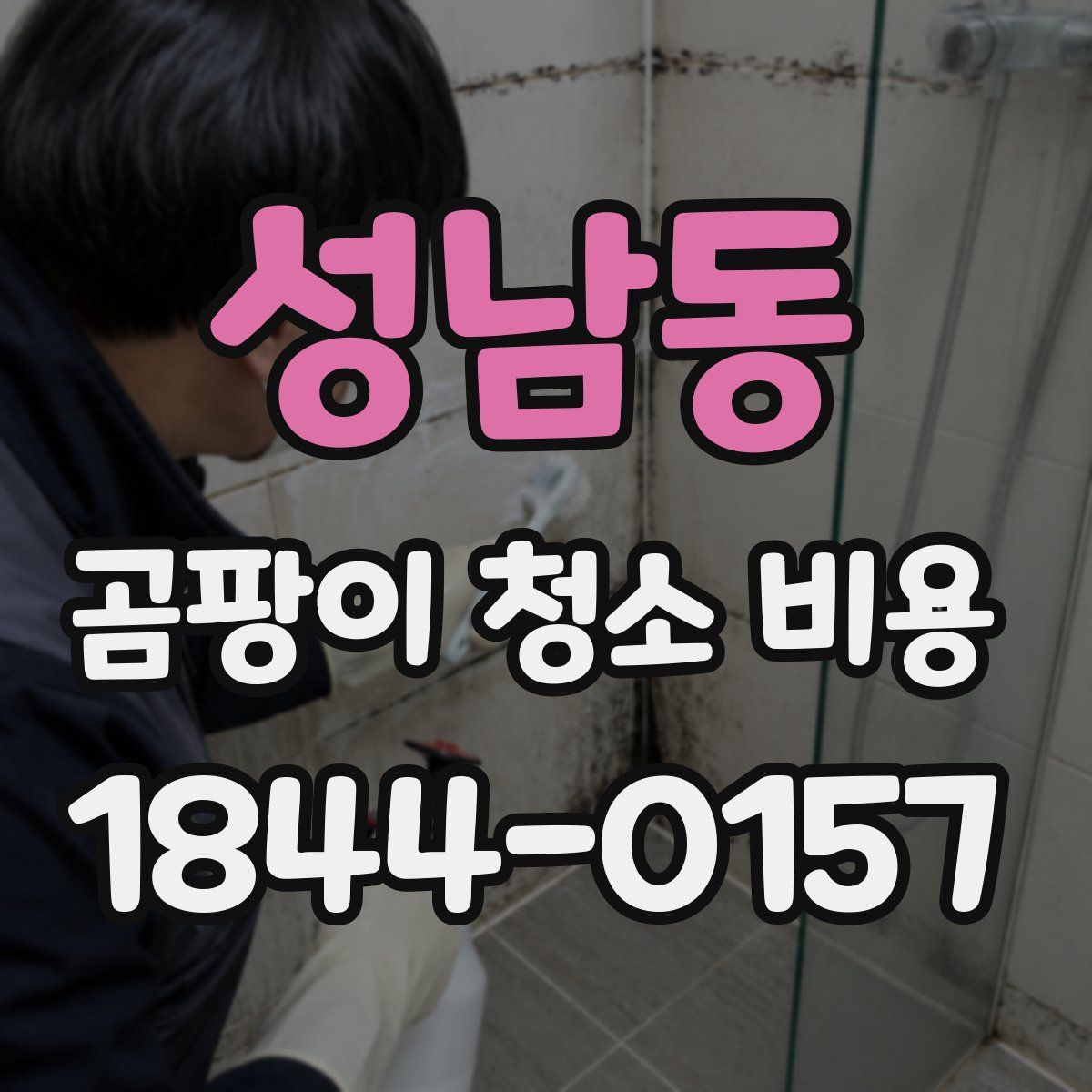 성남동 곰팡이 청소 비용