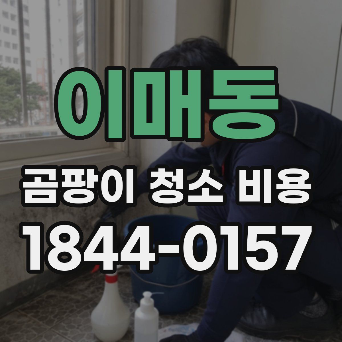 이매동 곰팡이 청소 비용