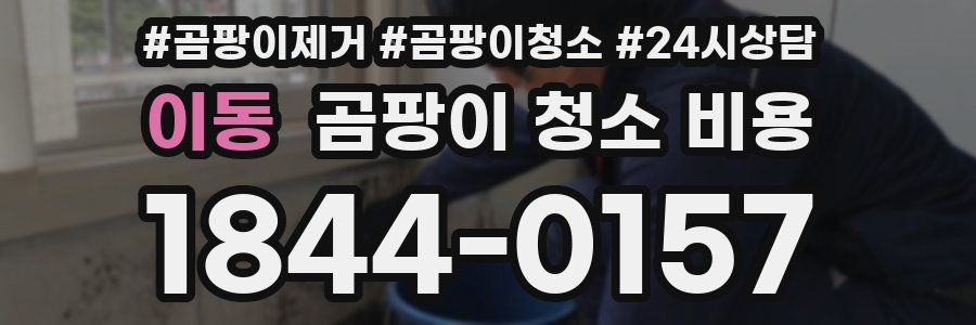 이동 곰팡이 청소 비용