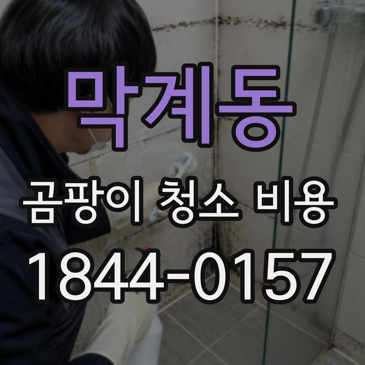막계동 곰팡이 청소 비용