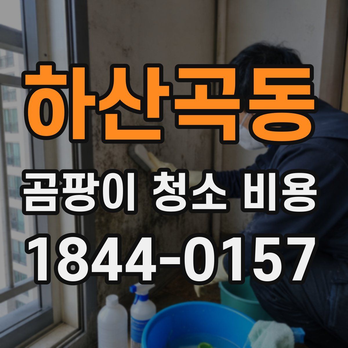 하산곡동 곰팡이 청소 비용