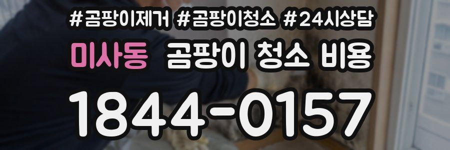 미사동 곰팡이 청소 비용