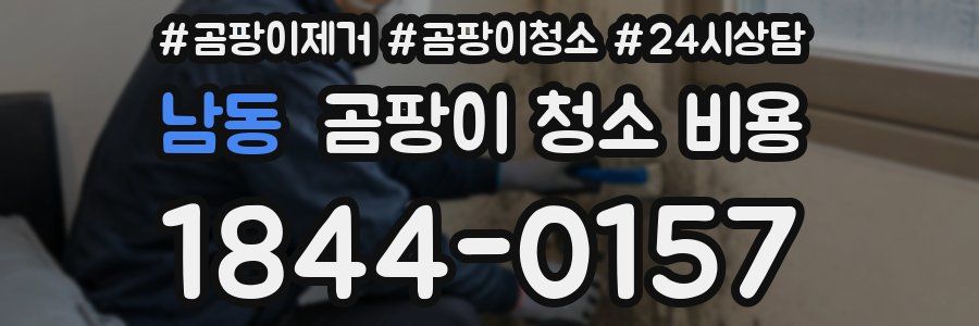 남동 곰팡이 청소 비용