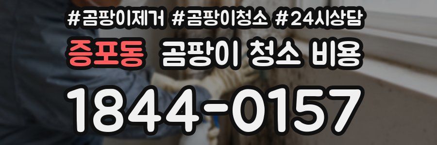 증포동 곰팡이 청소 비용