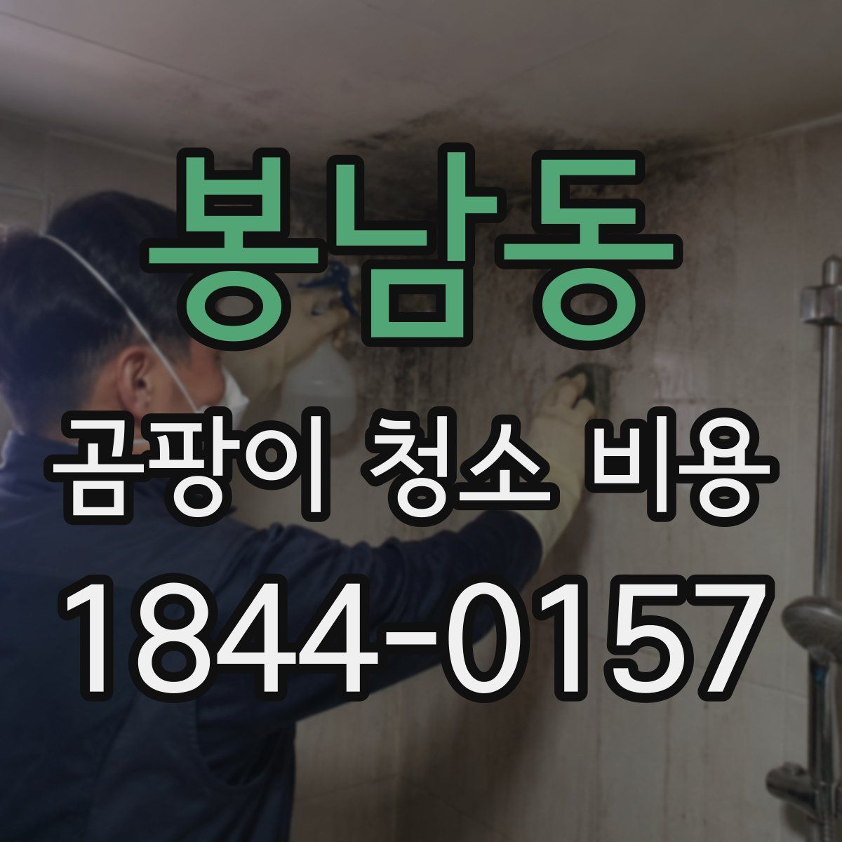 봉남동 곰팡이 청소 비용