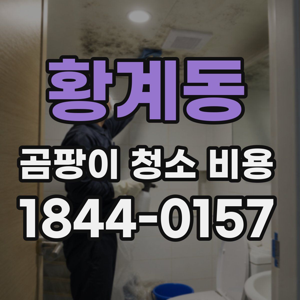 황계동 곰팡이 청소 비용