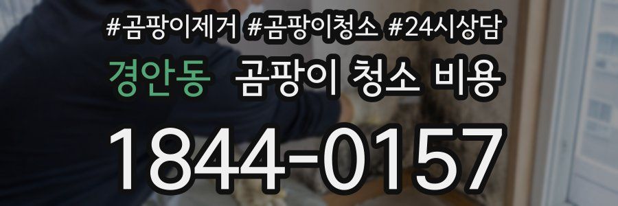 경안동 곰팡이 청소 비용