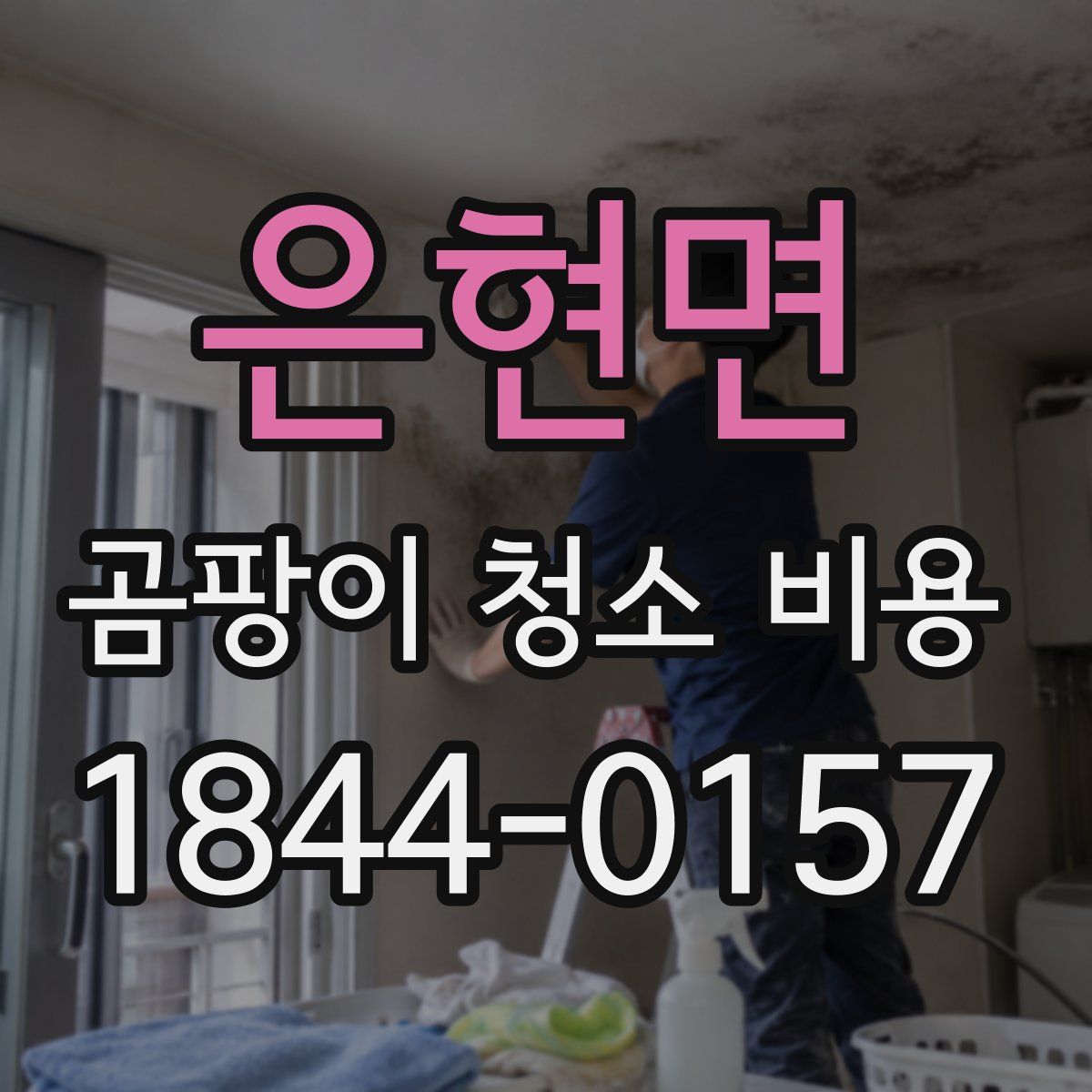 은현면 곰팡이 청소 비용