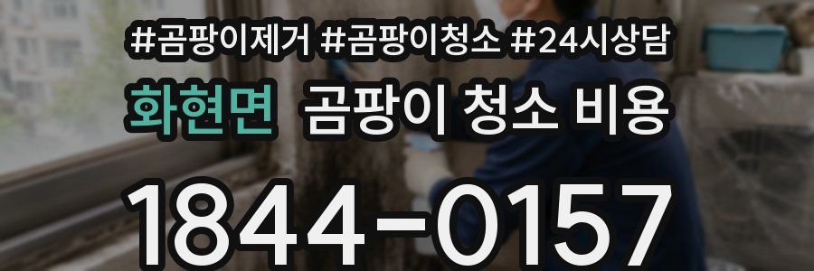 화현면 곰팡이 청소 비용