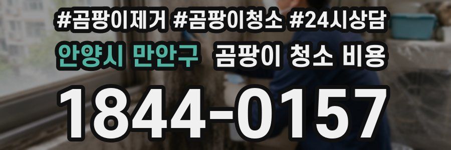 안양시 만안구 곰팡이 청소 비용