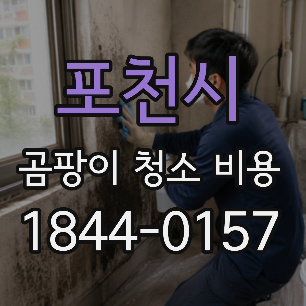 포천시 곰팡이 청소 비용