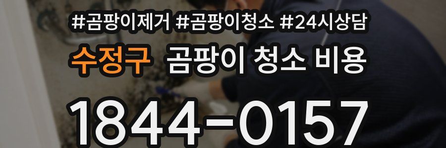 수정구 곰팡이 청소 비용