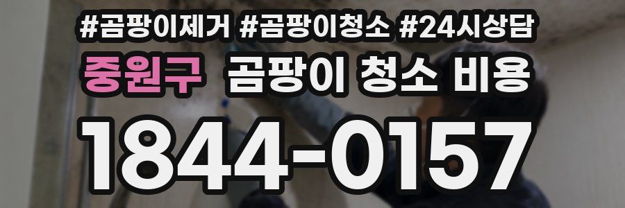 중원구 곰팡이 청소 비용