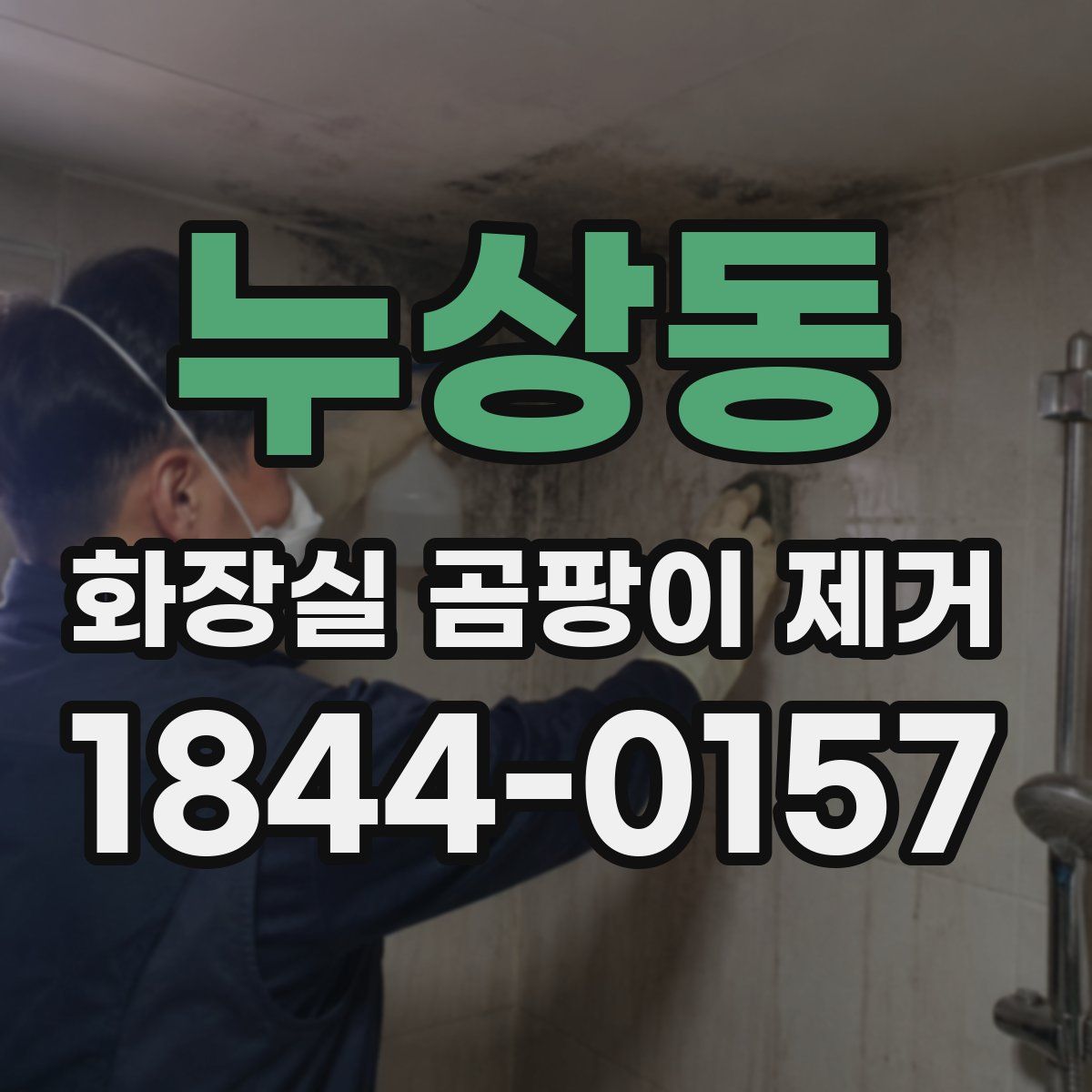 누상동 화장실 곰팡이 제거