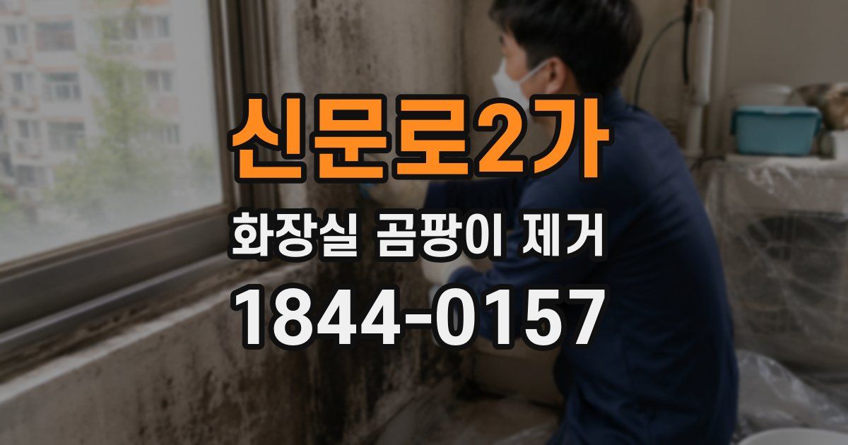 신문로2가 화장실 곰팡이 제거