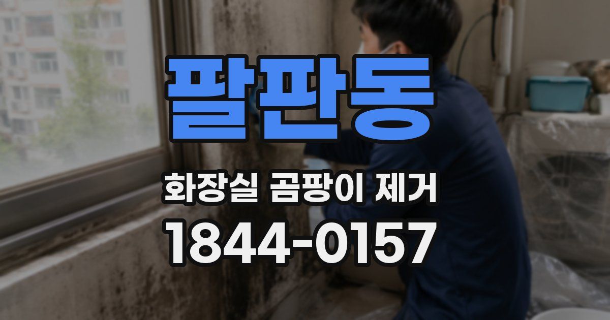 팔판동 화장실 곰팡이 제거