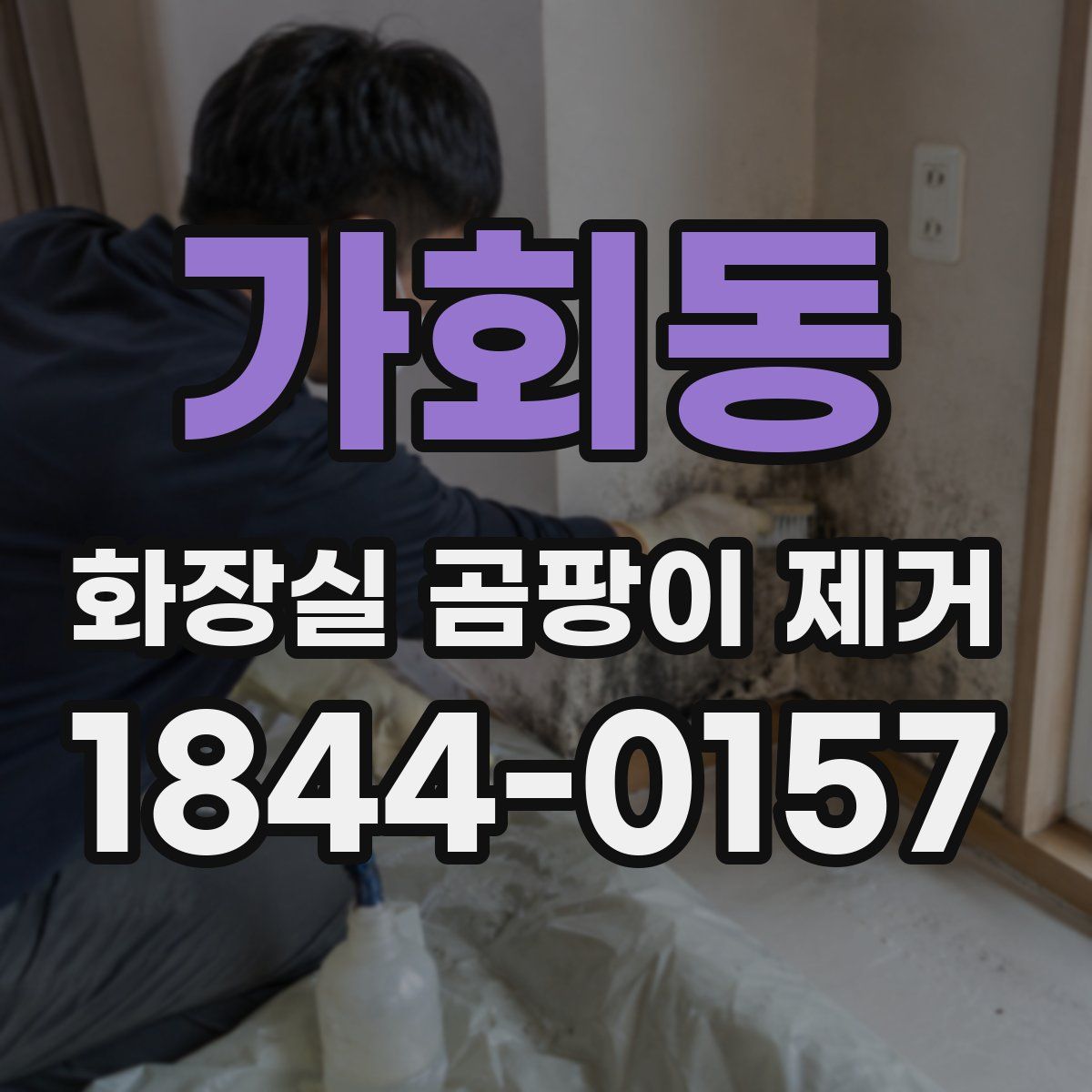 가회동 화장실 곰팡이 제거