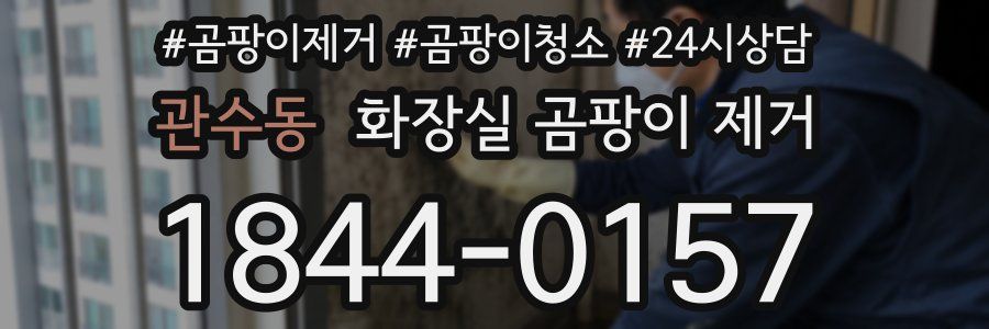 관수동 화장실 곰팡이 제거