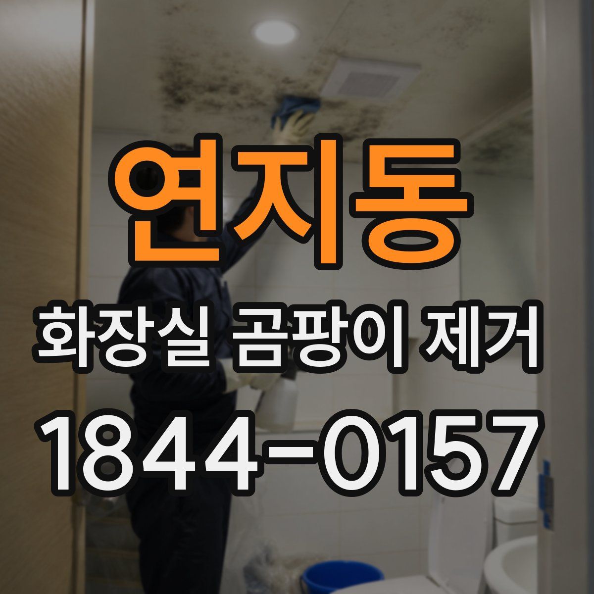 연지동 화장실 곰팡이 제거