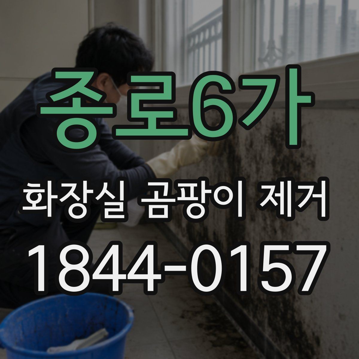 종로6가 화장실 곰팡이 제거 냄새까지 같이 잡으려면 볼 부분